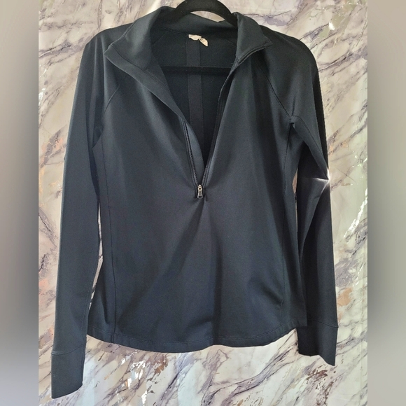 NWOT Under Armour Threadborne Run 3/4 Zip Pullover with Thumb Holes Sz M - Picture 2 of 4